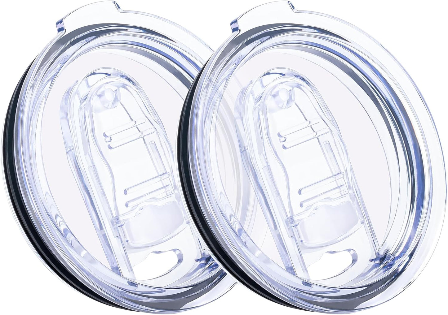 2 Pack 20oz Tumbler Lid, Replacement Tumbler Lid for 20oz YETI, SUNWILL, WETOWETO and More, Splash Resistant Lids, Covers for 20oz Tumbler, Cup
