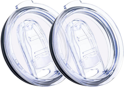 2 Pack 20oz Tumbler Lid, Replacement Tumbler Lid for 20oz YETI, SUNWILL, WETOWETO and More, Splash Resistant Lids, Covers for 20oz Tumbler, Cup