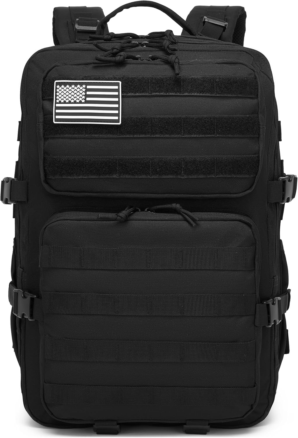 Wotony Military Tactical Backpack for Men Waterproof Daypack 3 Day Assault Pack Molle Bag with Water Bottle Holder