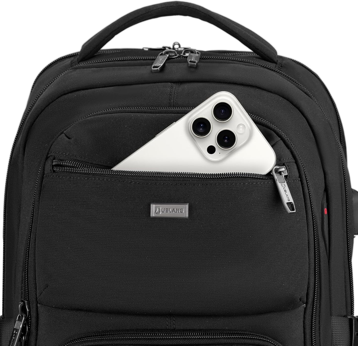 DUSLANG 17 Inch Laptop Backpack for Travel Water Resistant College Backpack for Men/Women Laptop Bag with USB Charging Port,Black - Colors A