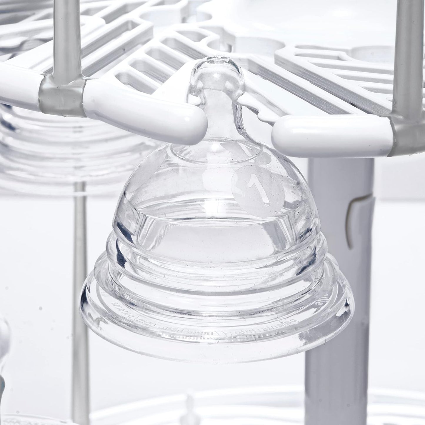 Munchkin® High Capacity Drying Rack for Baby Bottles and Accessories, White