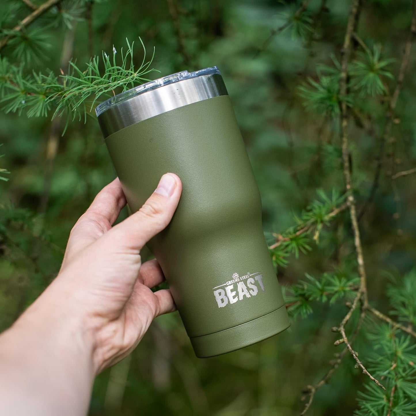 Beast 10 oz Tumbler Stainless Steel Vacuum Insulated Coffee Ice Cup Double Wall Travel Flask (Arctic White)
