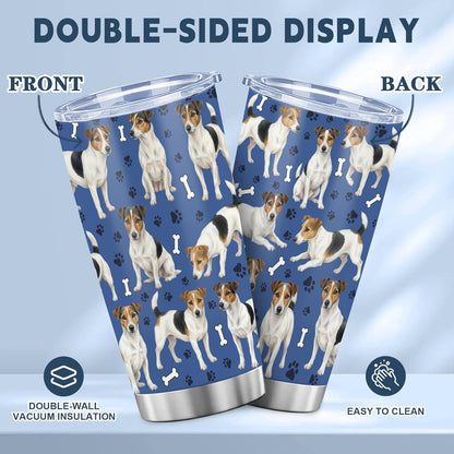 Beagle Gifts for Women Men, 40oz Stainless Steel Insulated Tumbler Travel Cup Mug, Funny and Unique Beagle Gifts for Dog Lover - Colors B