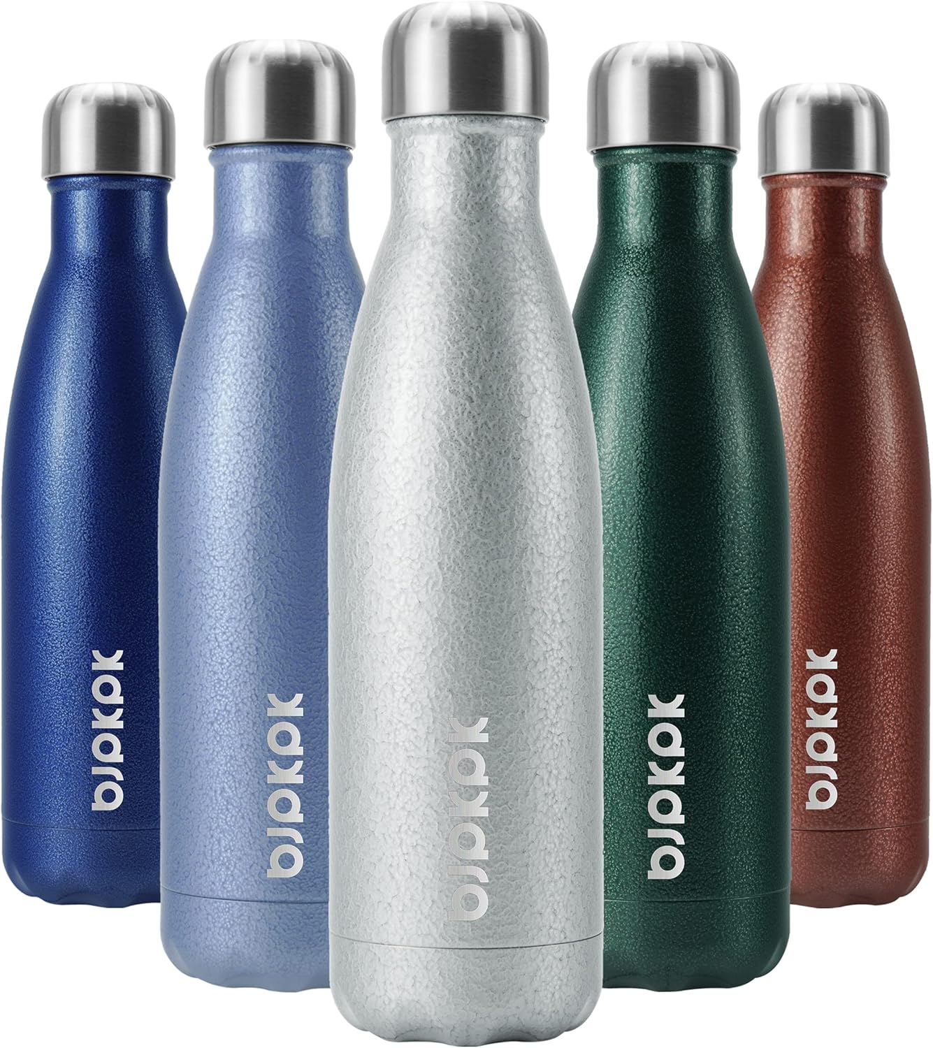 BJPKPK Insulated Water Bottle 12oz Small Stainless Steel Water Bottles Reusable Metal Thermal Keep Cold and Hot,Dreamy Purple - Colors B