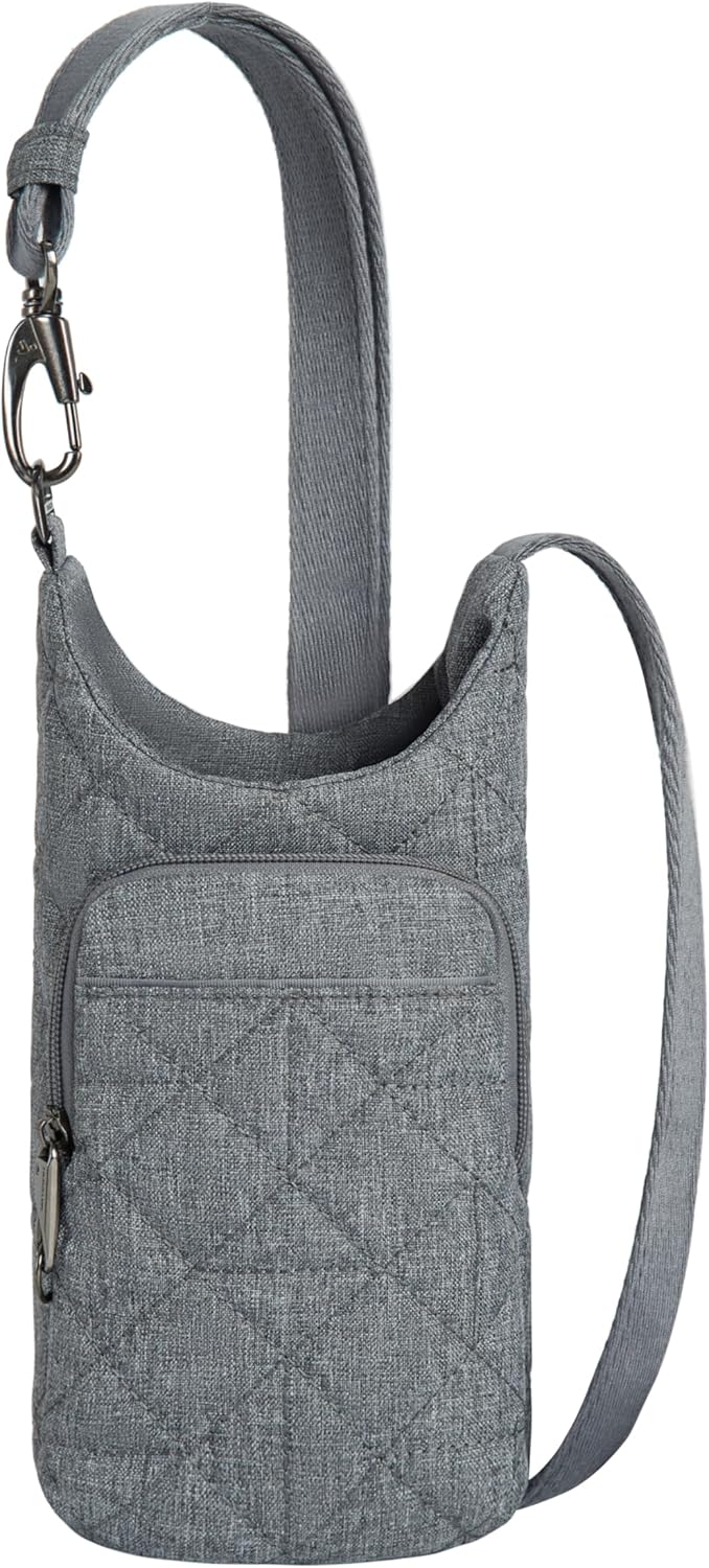 Travelon Anti-Theft Boho Insulated Water Bottle Tote