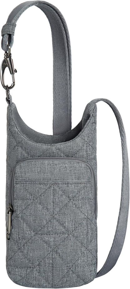 Travelon Anti-Theft Boho Insulated Water Bottle Tote