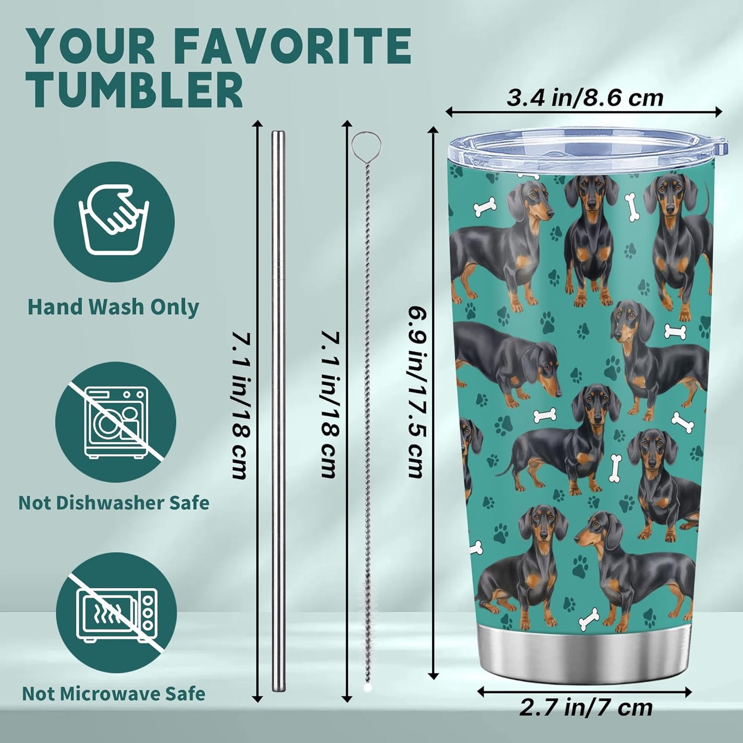 Beagle Gifts for Women Men, 40oz Stainless Steel Insulated Tumbler Travel Cup Mug, Funny and Unique Beagle Gifts for Dog Lover - Colors A
