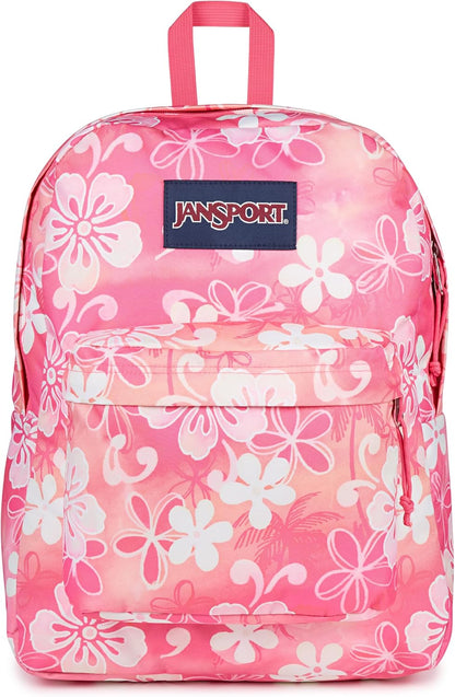 JanSport SuperBreak One Backpacks - Durable, Lightweight Bookbag with 1 Main Compartment, Front Utility Pocket with Built-in Organizer - Premium Backpack, Black - Colors A