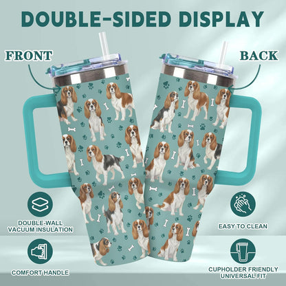 Beagle Gifts for Women Men, 40oz Stainless Steel Insulated Tumbler Travel Cup Mug, Funny and Unique Beagle Gifts for Dog Lover - Colors A