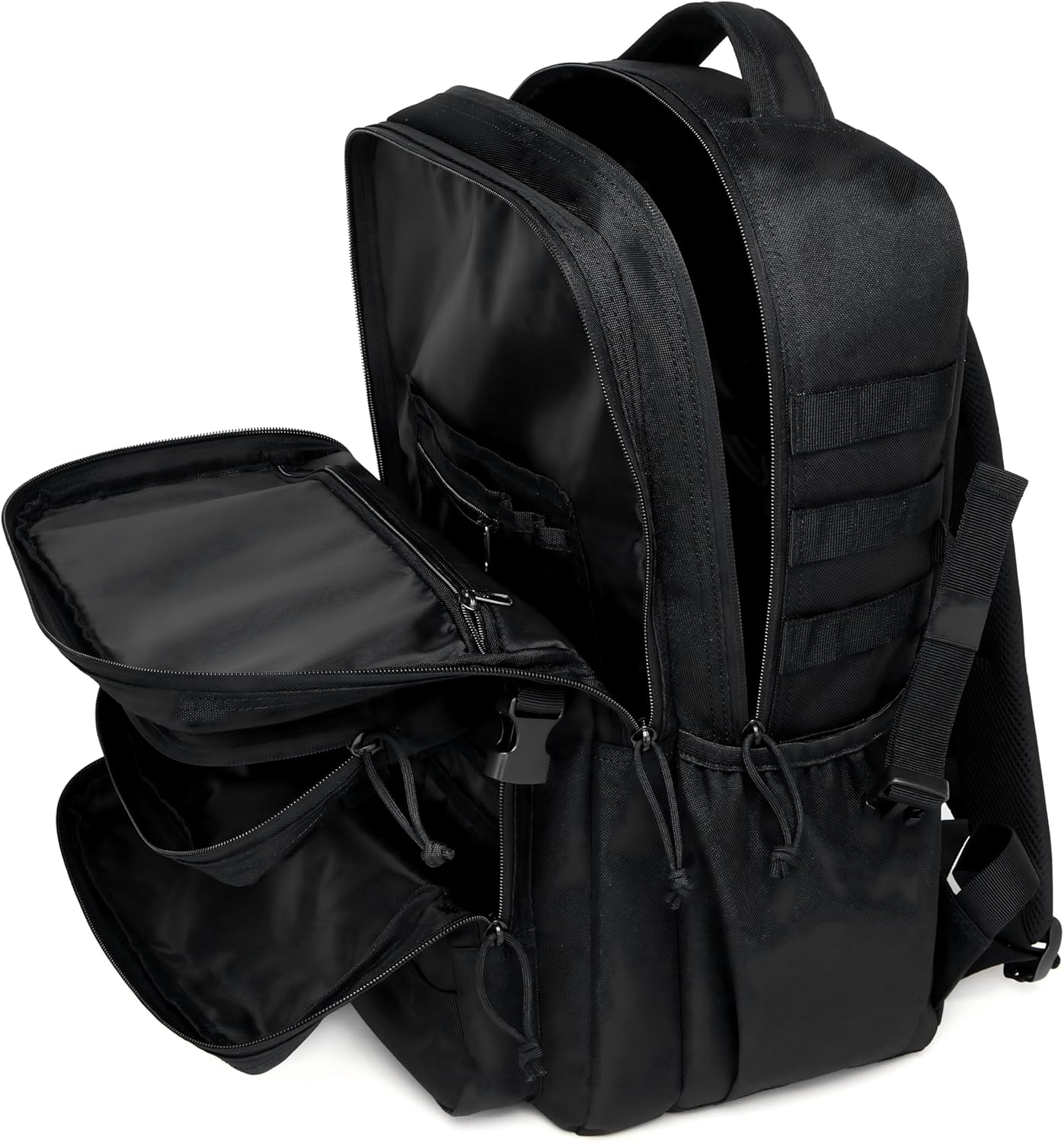 Wotony Military Tactical Backpack for Men Waterproof Daypack 3 Day Assault Pack Molle Bag with Water Bottle Holder