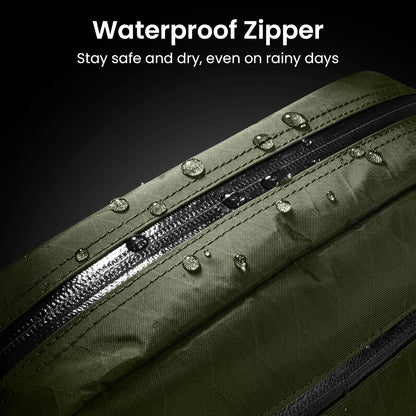 tomtoc 3.5L Sling Bag with RFID Blocking, Crossbody Bag Chest Shoulder Pack for Men and Women, Water-resistant Lightweight Casual Waist Fanny Pack for Travel/Daily Use