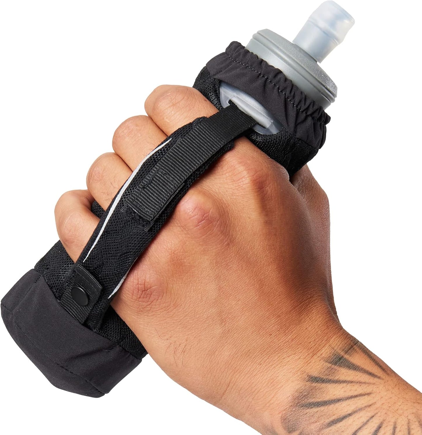 Nathan ExoDraw & ExoShot 2.0 Flask, Handheld Water Bottle for Marathons, Hiking, Ultra Running and Outdoor Activity