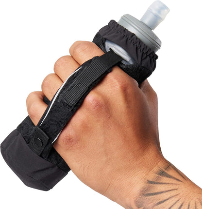 Nathan ExoDraw & ExoShot 2.0 Flask, Handheld Water Bottle for Marathons, Hiking, Ultra Running and Outdoor Activity
