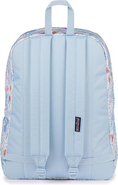 JanSport SuperBreak One Backpacks - Durable, Lightweight Bookbag with 1 Main Compartment, Front Utility Pocket with Built-in Organizer - Premium Backpack, Black - Colors B