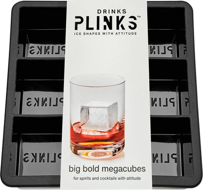 DRINKSPLINKS Water Bottle Ice Cube Tray. Keep Water in Drink Bottles Cold for Longer With This Large Tumbler Ice Cube Mold.