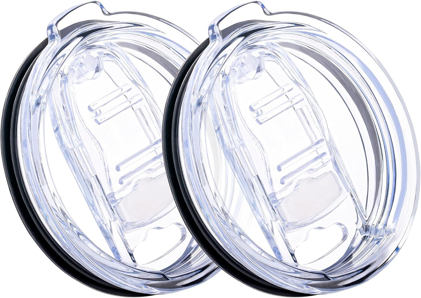 2 Pack 20oz Tumbler Lid, Replacement Tumbler Lid for 20oz YETI, SUNWILL, WETOWETO and More, Splash Resistant Lids, Covers for 20oz Tumbler, Cup