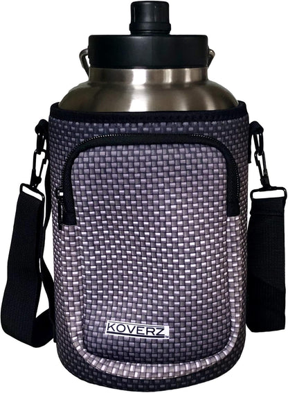 24-30oz 750ml Water Bottle Carrier with Shoulder Strap, Water Bottle Insulator - Midnight Mums
