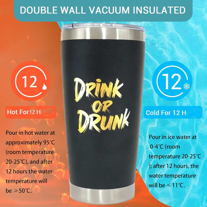 Fathers Day Gift for Dad Funny Coffee Tumbler Gifts for Father “ If Dad Can't Fix It We're All Screwed"20OZ Stainless Steel Tumbler with Magnetic Slider Lid Gifts for Men from Daughter, Son, Kids.