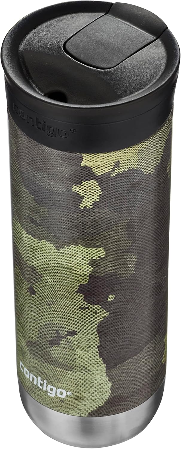 Contigo HuronTravel Mug Screw Cap Stainless Steel Drinking Cup