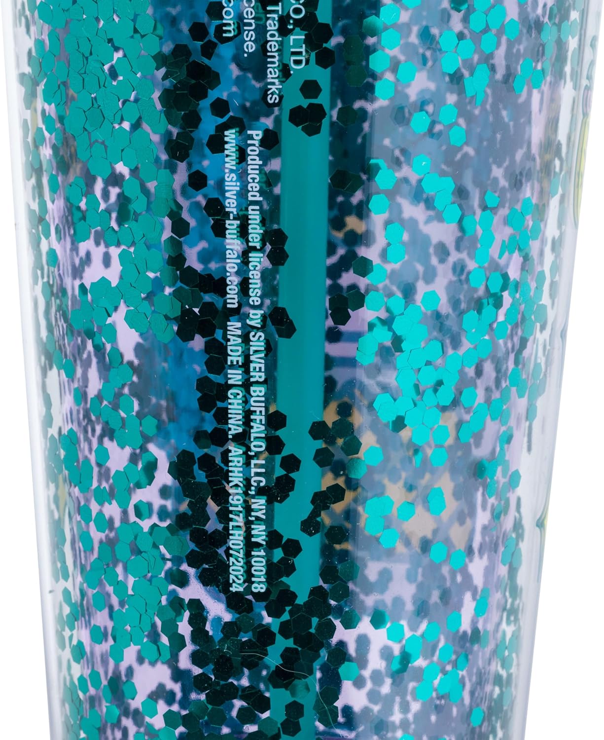 Silver Buffalo Sanrio Hello Kitty Milk Carton Pattern Plastic Boba Tumbler w Lid and Wide Straw, 24 Ounces