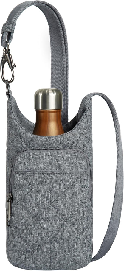Travelon Anti-Theft Boho Insulated Water Bottle Tote