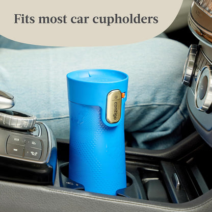 Contigo x Ally Love Stainless Steel Vacuum-Insulated Travel Mug with Autoseal and Easy Clean Lid, Spill-proof, Keeps Drinks cold 24 hrs & hot for 11 hrs, BPA Free, 16oz., West Loop 3.0, Licorice