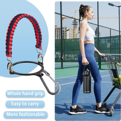 KXIAOCHEN Insulated Water Bottle With Strap, Cold For 48 Hrs Leak Proof, Triple Wall Stainless Steel Sports Water Bottle With Straw And Spout Lid For Gym Hiking Travel