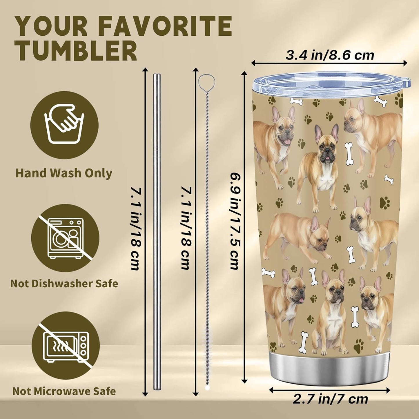 Beagle Gifts for Women Men, 40oz Stainless Steel Insulated Tumbler Travel Cup Mug, Funny and Unique Beagle Gifts for Dog Lover - Colors B