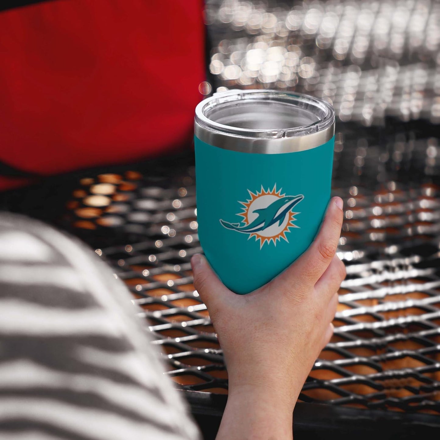 FOCO NFL Team Logo 30oz Insulated Stainless Steel Travel Mug Tumbler