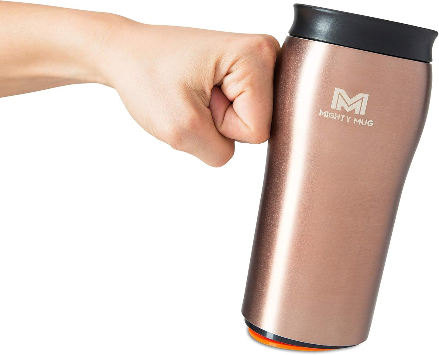 Mighty Mug | The Untippable Mug | Grips When Hit, Lifts for Sips | Insulated Stainless Steel Tumbler | Cupholder Friendly | Gifts for Women Men All | Leakproof | 6 Hour Hot / 24 Cold | 16oz | Teal