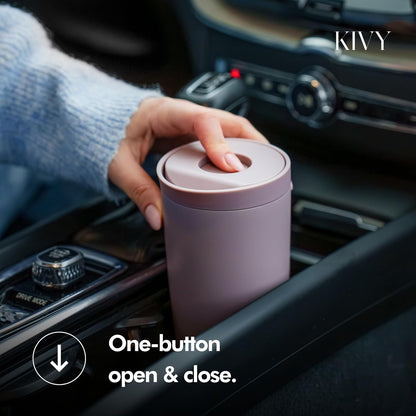 KIVY Travel Coffee Mug Tumbler [24h Cold | 6h Hot] Insulated Coffee Tumbler Stainless Steel - Leak Proof Coffee Travel Mug - 12oz Insulated cup to go for hot & cold drinks - Cups for Women & Men