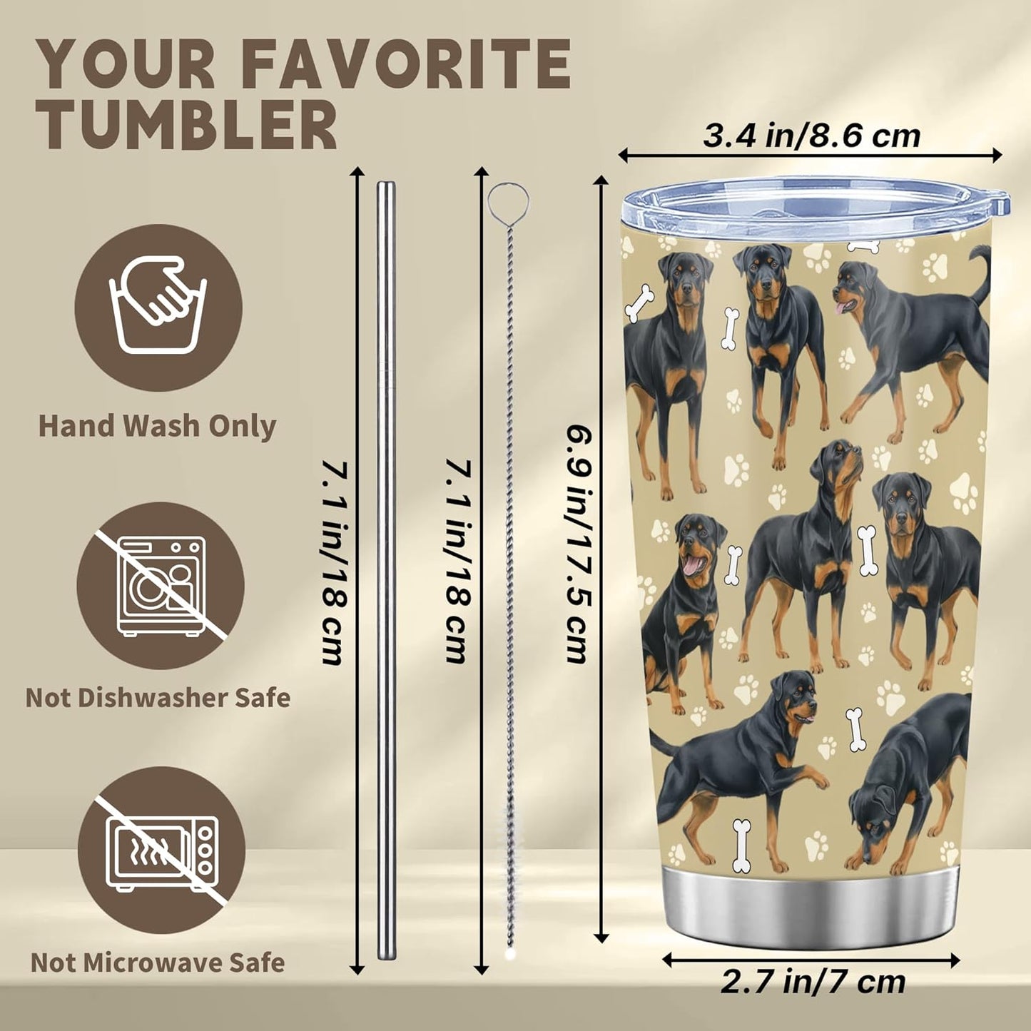 Beagle Gifts for Women Men, 40oz Stainless Steel Insulated Tumbler Travel Cup Mug, Funny and Unique Beagle Gifts for Dog Lover - Colors A