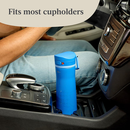 Contigo Jackson Chill 2.0, Vacuum-Insulated Stainless Steel Water Bottle with Secure Lid, Leak-Proof Travel Friendly, 20oz Capacity, Blueberry Color, Keeps Drinks Cold for 12 Hours