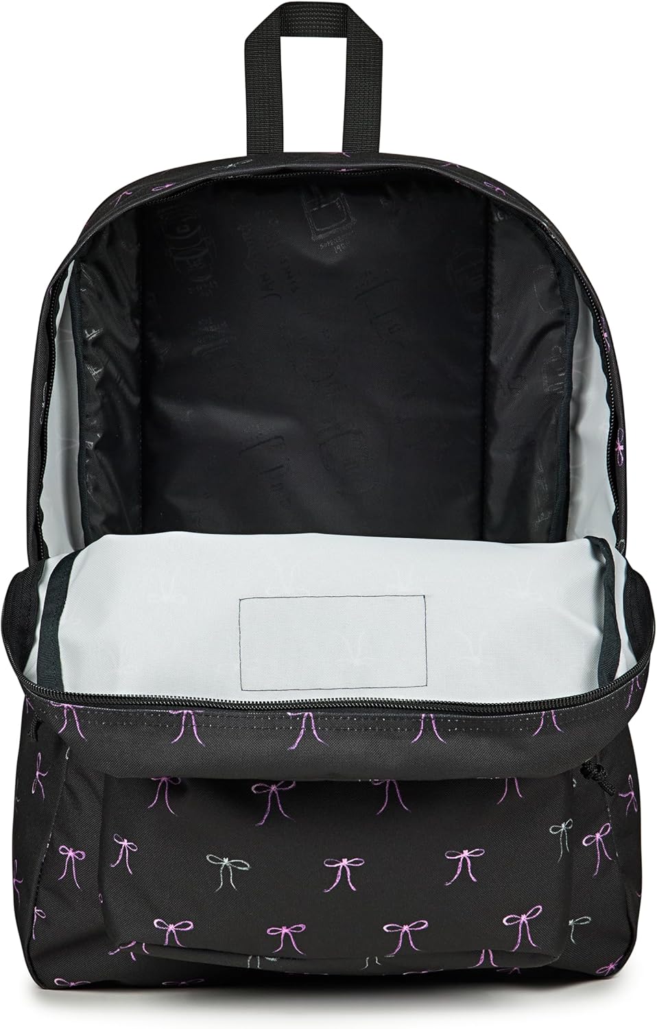 JanSport SuperBreak One Backpacks - Durable, Lightweight Bookbag with 1 Main Compartment, Front Utility Pocket with Built-in Organizer - Premium Backpack, Black - Colors B