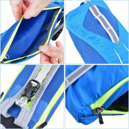 Azarxis TPU Soft Flask Collapsible Water Bottles BPA-Free 250ml 350ml 500ml for Hydration Vest Pack Running Hiking Cycling Climbing