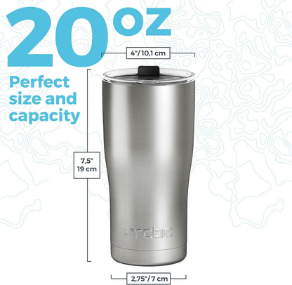 | 30 oz Tuscan Sun Insulated Tumbler with Straw & Cleaner - Retains Temperature up to 24hrs - Non-Spill Splash Proof Lid, Double Wall Vacuum Technology, BPA Free & Built to Last