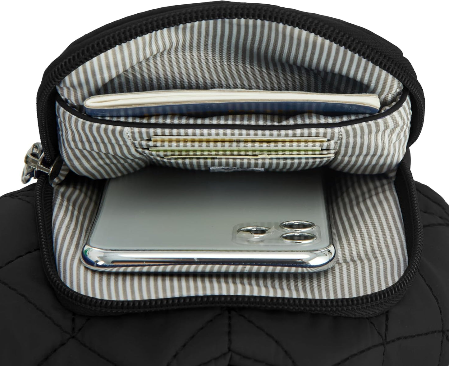 Travelon Anti-Theft Boho Insulated Water Bottle Tote