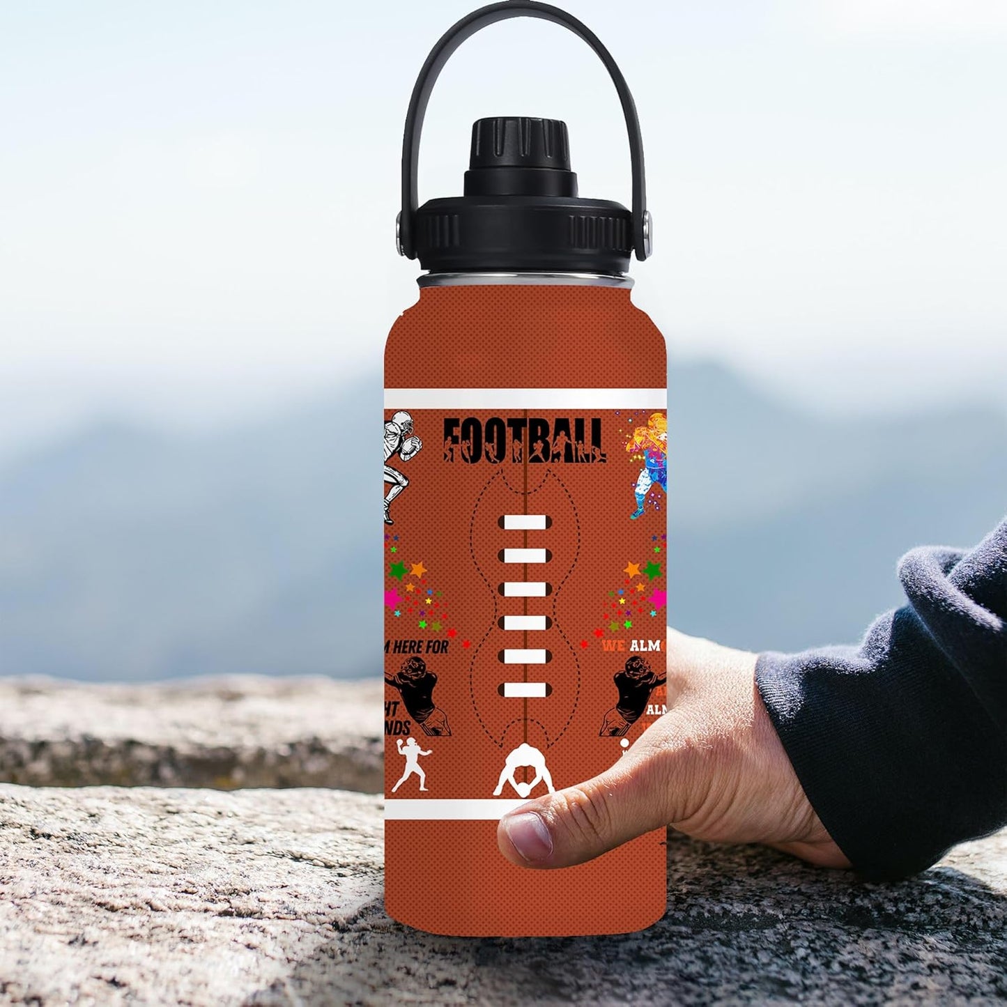 Pickleball Water Bottle 32oz Stainless Steel Insulated Vaccum with Lid, Pickleball Gifts for Pickleball Players, Pickleball Lovers, Women Girls Ladies