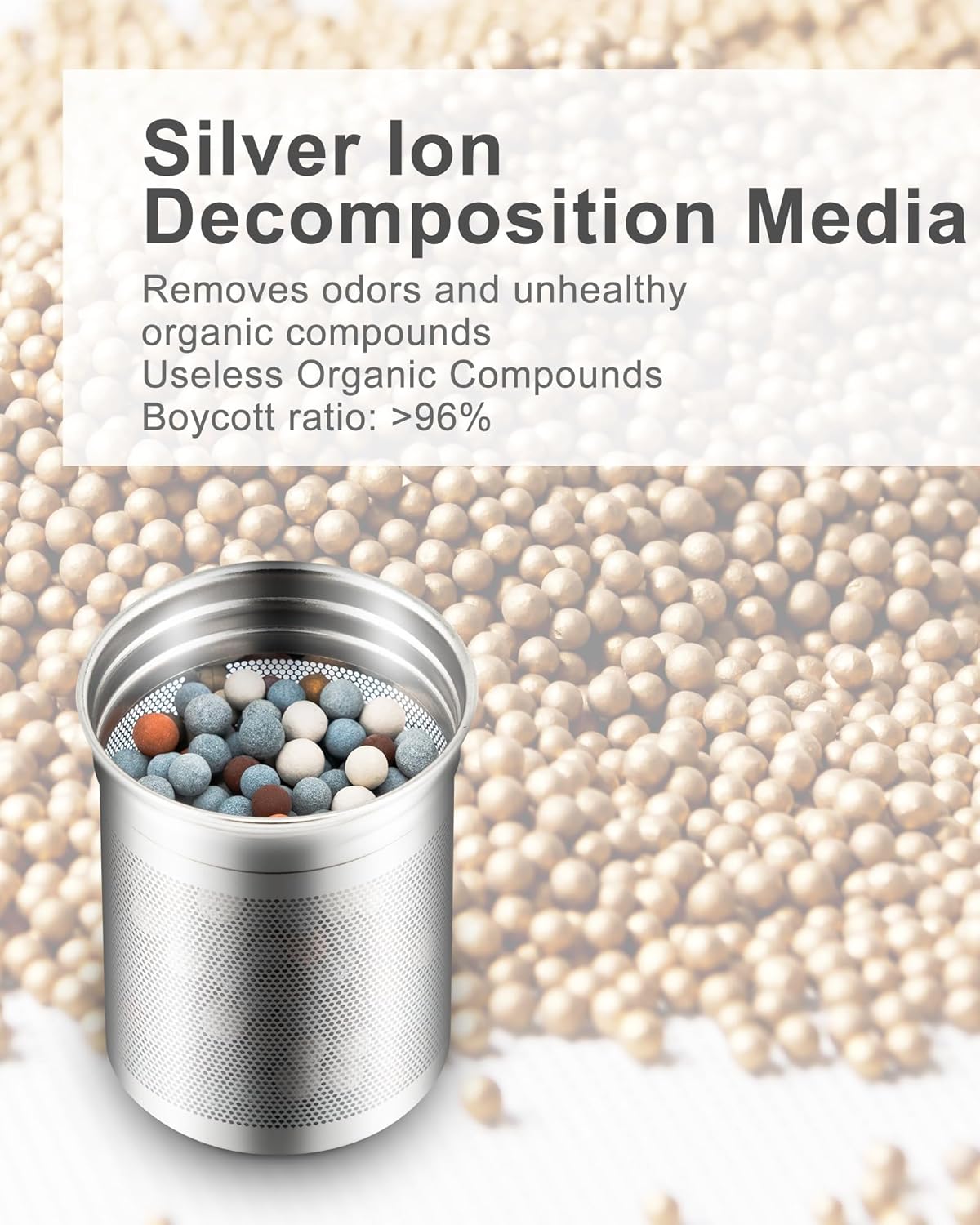 Filterelated 30oz Stainless Steel Portable Alkaline Filter Water Bottle, Creates Up to 9+ Ph of Quality Water, Sports Travel Water Bottle, Removes Water Impurities