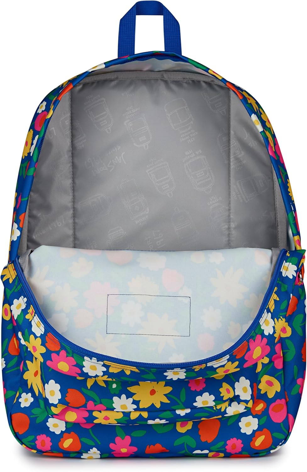 JanSport SuperBreak One Backpacks - Durable, Lightweight Bookbag with 1 Main Compartment, Front Utility Pocket with Built-in Organizer - Premium Backpack, Black - Colors B