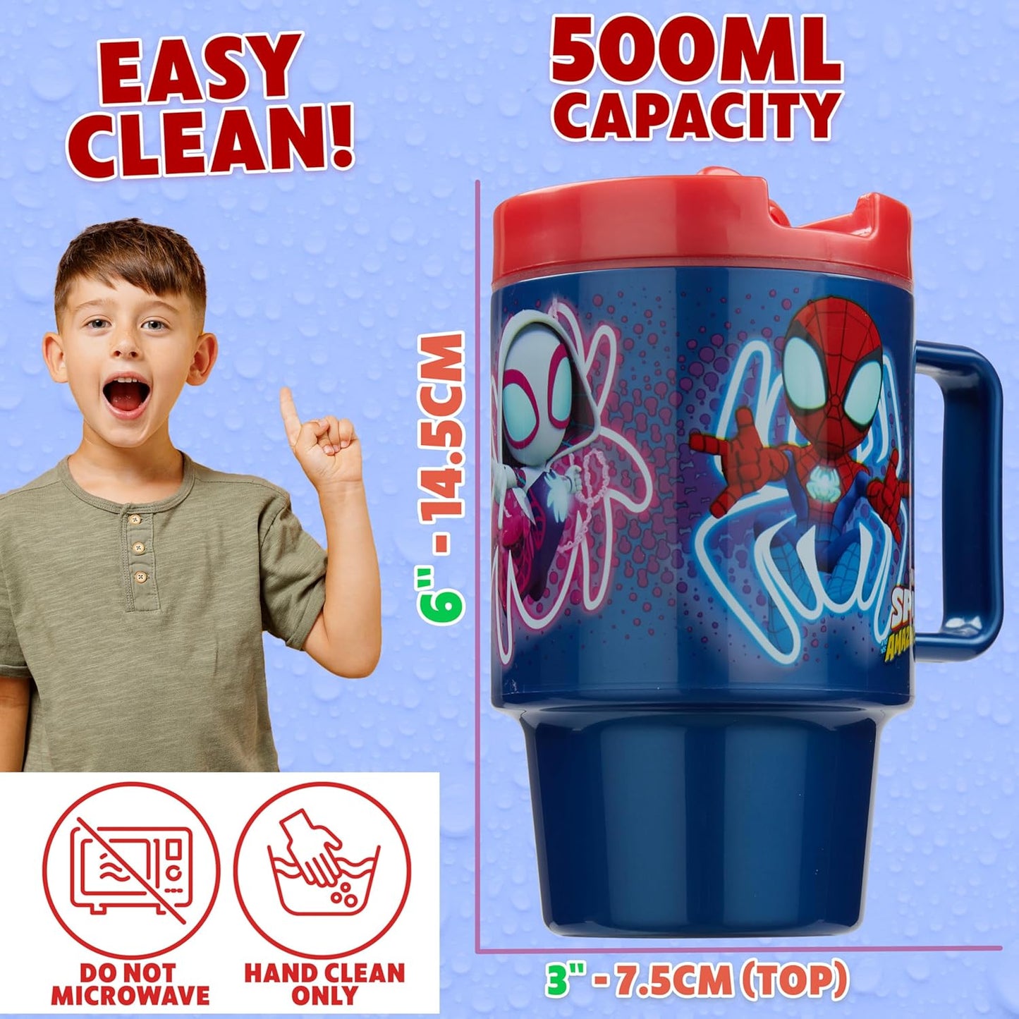 Get Trend Pokemon Kids Water Bottle with Straw 16.9 oz BPA Free Plastic Cup with Lid Reusable Tumbler Pikachu Anime Gifts for Kids (Black Pokemon)