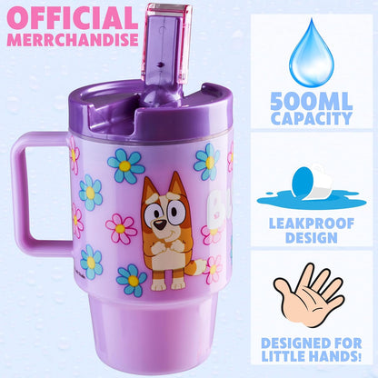 Get Trend Pokemon Kids Water Bottle with Straw 16.9 oz BPA Free Plastic Cup with Lid Reusable Tumbler Pikachu Anime Gifts for Kids (Black Pokemon)