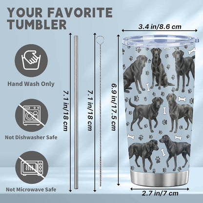Beagle Gifts for Women Men, 40oz Stainless Steel Insulated Tumbler Travel Cup Mug, Funny and Unique Beagle Gifts for Dog Lover - Colors B