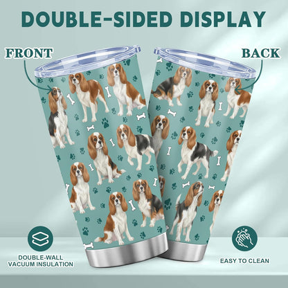 Beagle Gifts for Women Men, 40oz Stainless Steel Insulated Tumbler Travel Cup Mug, Funny and Unique Beagle Gifts for Dog Lover - Colors A