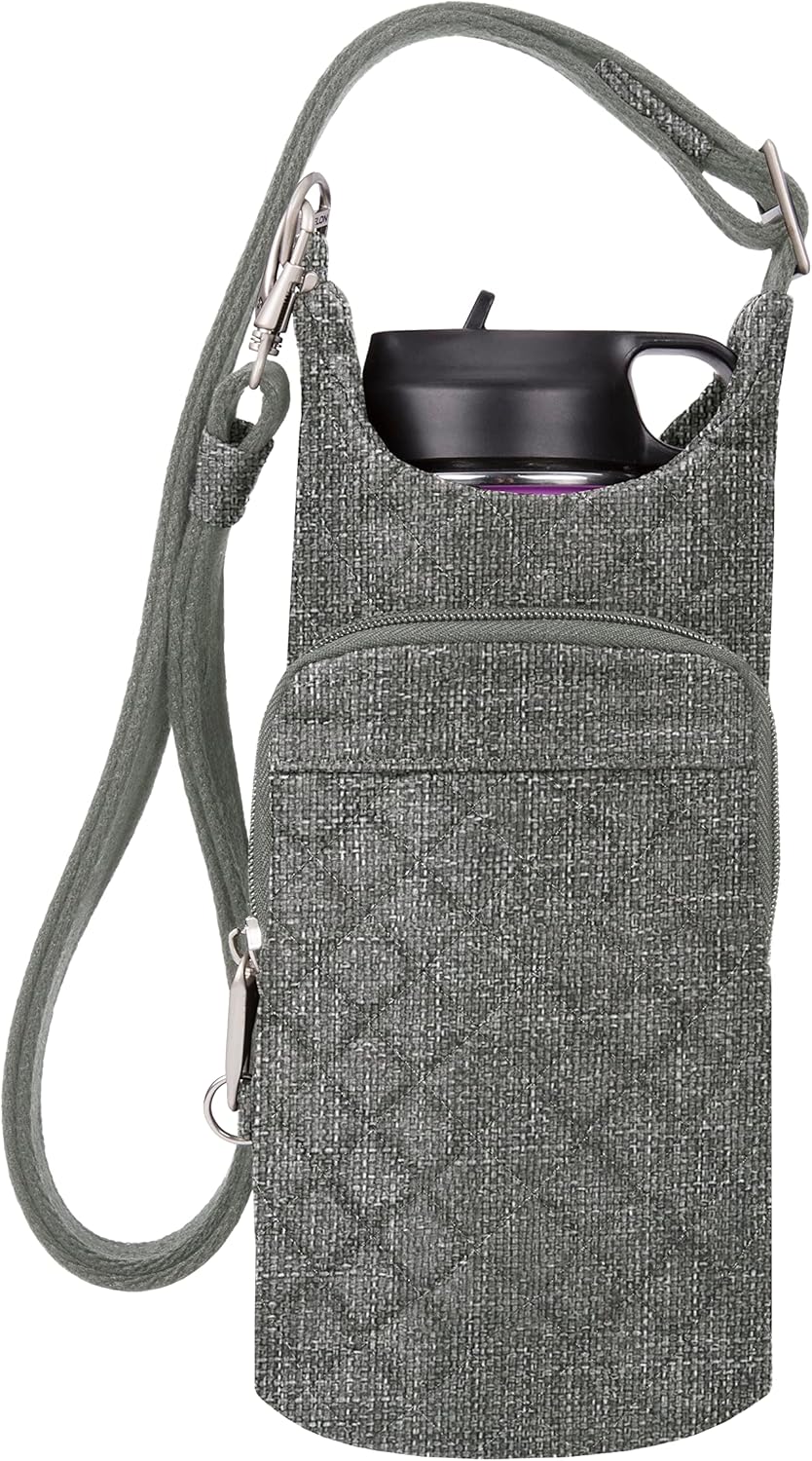Travelon Anti-Theft Boho Insulated Water Bottle Tote