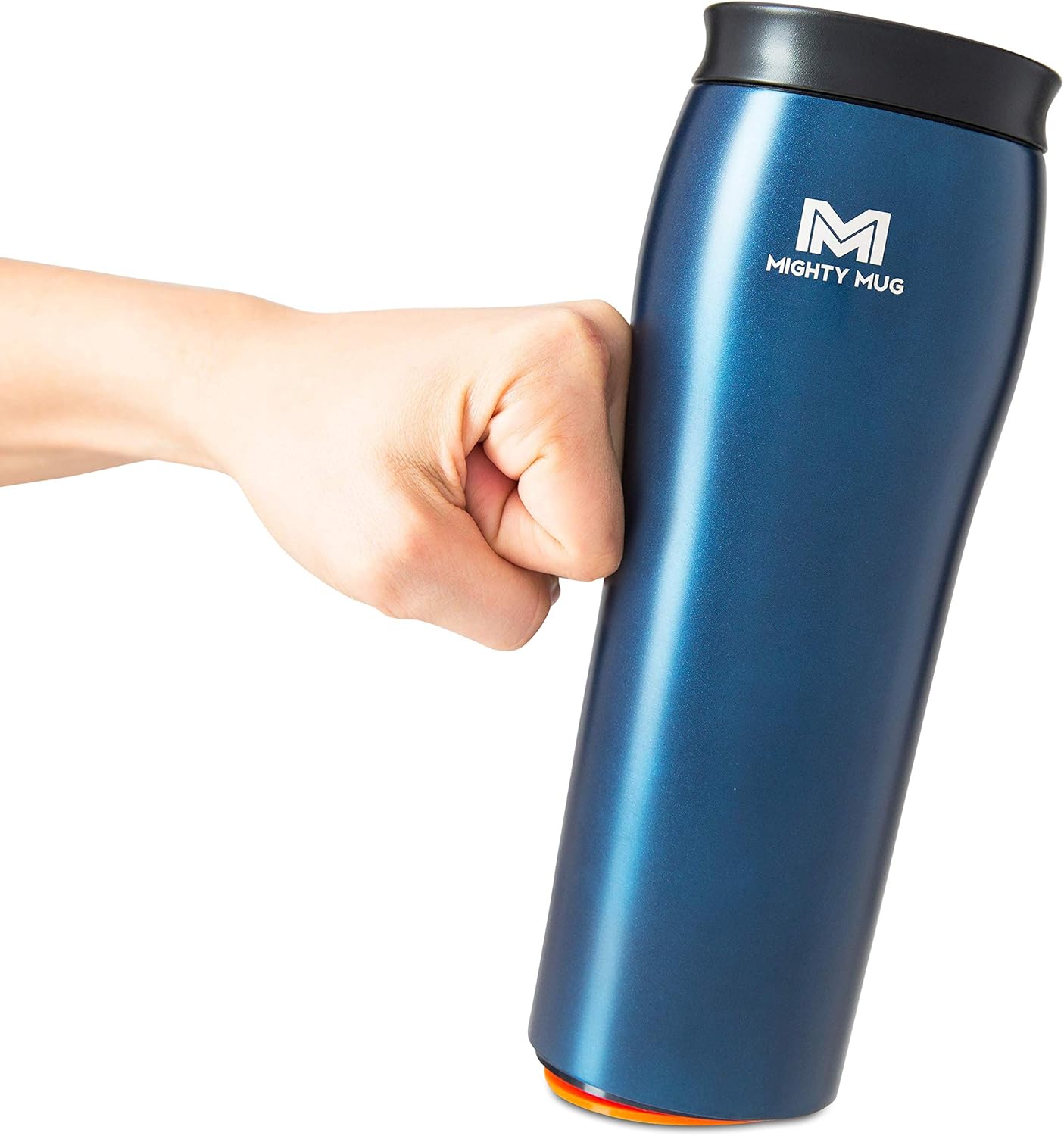 Mighty Mug | The Untippable Mug | Grips When Hit, Lifts for Sips | Insulated Stainless Steel Tumbler | Cupholder Friendly | Gifts for Women Men All | Leakproof | 6 Hour Hot / 24 Cold | 16oz | Teal