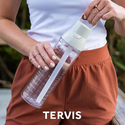 Tervis Venture Lite Pickleball - Spike Dink Ace Made in USA Double Walled Insulated Tumbler Travel Cup Keeps Drinks Cold & Hot, 24oz Water Bottle, Classic
