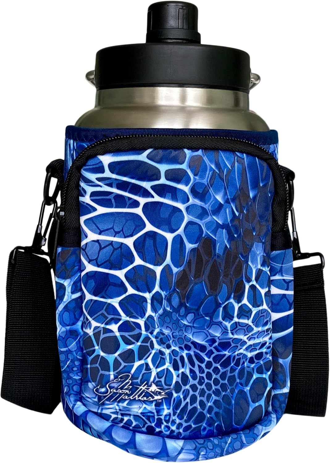 24-30oz 750ml Water Bottle Carrier with Shoulder Strap, Water Bottle Insulator - Midnight Mums