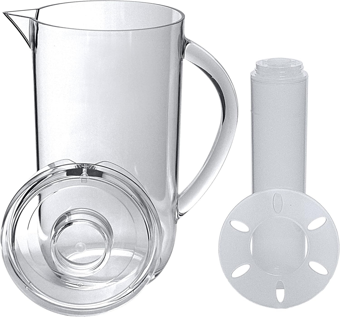 Prodyne Fruit Infusion Flavor Pitcher, Clear, 93 oz.