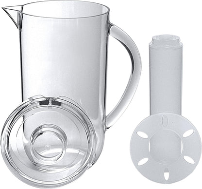 Prodyne Fruit Infusion Flavor Pitcher, Clear, 93 oz.